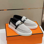 Hermes Game Slip-on Sneaker Grey - 1