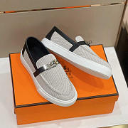 Hermes Game Slip-on Sneaker Grey - 4