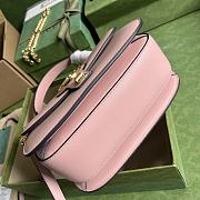 Gucci Blondie Small Top Handle Bag Light Pink 23x15x11cm - 4