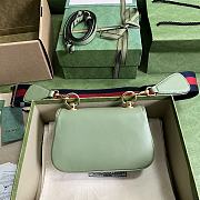 Gucci Blondie Shoulder Bag Light Green 22x13x5.5cm - 2