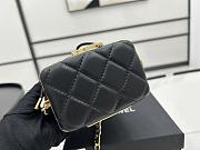 Chanel Mini Bucket Bag Black 15x19x11cm - 4