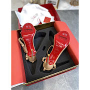 Christian Louboutin So Me 100 Studded Leather Sandals - 3