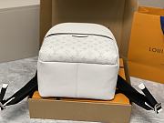 Louis Vuitton LV Backpack Discovery Taigarama White 30 x 40 x 20 cm - 6