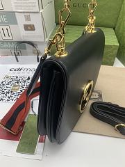 Gucci Blondie Medium Top Handle Bag Black 29x22x7cm - 4