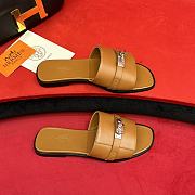 Hermes Giulia Sandal Brown - 2