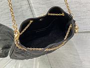 Dior Medium Ammi Bag Black Lambskin 31 x 18 x 13 cm - 6