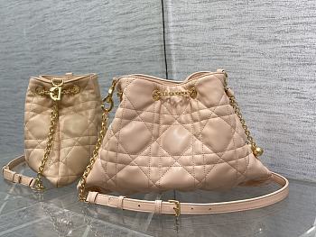 Dior Medium Ammi Bag Pink Lambskin 31 x 18 x 13 cm