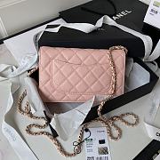 Chanel 23S WOC Caviar Pink 19cm - 3