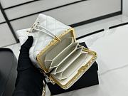 Chanel Mini Bucket Bag White 15x19x11cm - 4