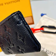 Louis Vuitton LV Pochette Cles Monogram Orange Black - 4