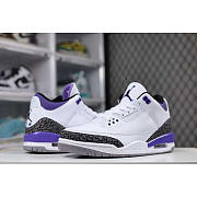 Jordan 3 Retro Dark Iris Sneaker - 5