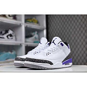 Jordan 3 Retro Dark Iris Sneaker - 6