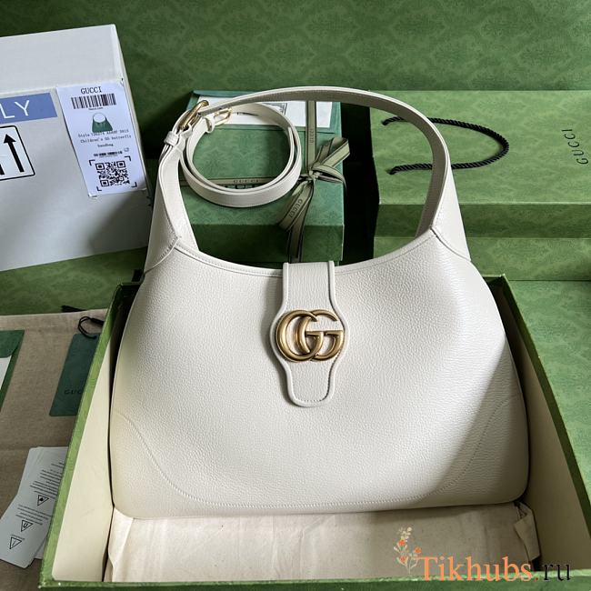 Gucci Aphrodite Medium Shoulder White Bag 39x38x2cm - 1