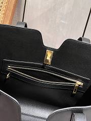 Celine Cabas 16 Smooth Calfskin Black 37cm - 2