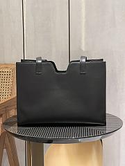 Celine Cabas 16 Smooth Calfskin Black 37cm - 3