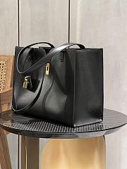 Celine Cabas 16 Smooth Calfskin Black 37cm - 5