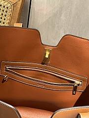 Celine Cabas 16 Smooth Calfskin Tan 37x29x12cm - 6