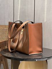 Celine Cabas 16 Smooth Calfskin Tan 37x29x12cm - 4