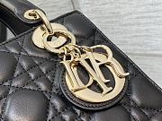 Dior Small Lady My ABC Bag Lambskin Black 20cm - 3