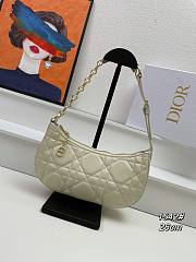 Dior CD Lounge Bag White Oblique 26 x 15 x 5.5 cm - 1