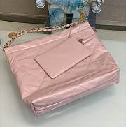 Chanel 22 Handbag Pink Gold Hardware 42x39x8cm - 2