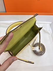 Hermes Mini Kelly Light Yellow Epsom Gold 19cm - 2