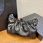 YSL Cloud Underarm Bag In Black 24x14x4cm - 1