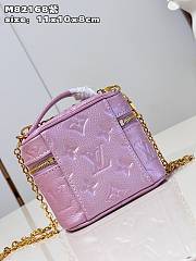 Louis Vuitton LV Micro Vanity Purple 11 x 10 x 8 cm - 3