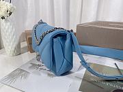 BVLGARI Serpenti Cabochon Crossbody Bag Blue 21.5x15x7cm - 2