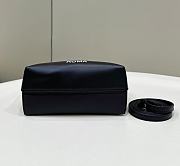 Fendi By The Way Mini Small Boston Bag Black Leather 20.5x12x9cm - 6