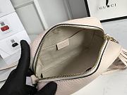 Gucci Soho Small Leather Disco White Bag 21x15x7cm - 3
