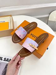 Louis Vuitton LV Sunrise Pastel Lock It Flat Mules - 3