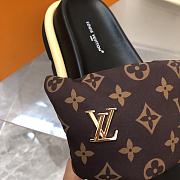 Louis Vuitton LV Pool Pillow Flat Comfort Mule Cacao Brown - 5