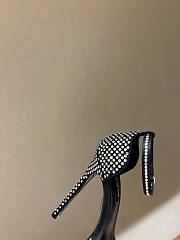 Dolce & Gabbana Satin Sandal Black Heels 14.5cm - 3