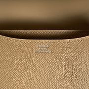 Hermes Constance Epsom Tan Silver 19cm - 3