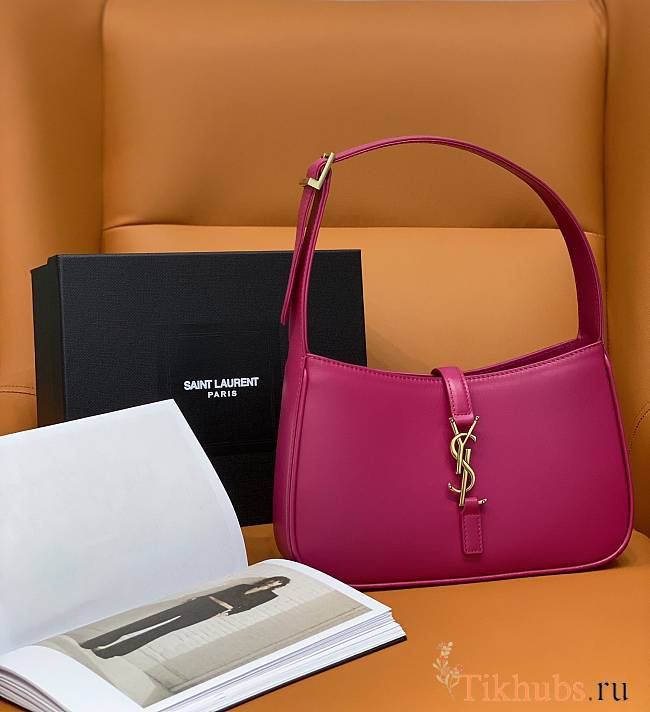 YSL LE 5 A 7 Hobo Pink 24.5x6x15cm - 1