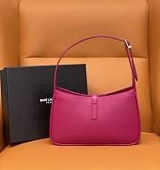 YSL LE 5 A 7 Hobo Pink 24.5x6x15cm - 5