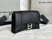 Balenciaga Men's Downtown XXS Crossbody Bag Black 21x15x7cm - 3