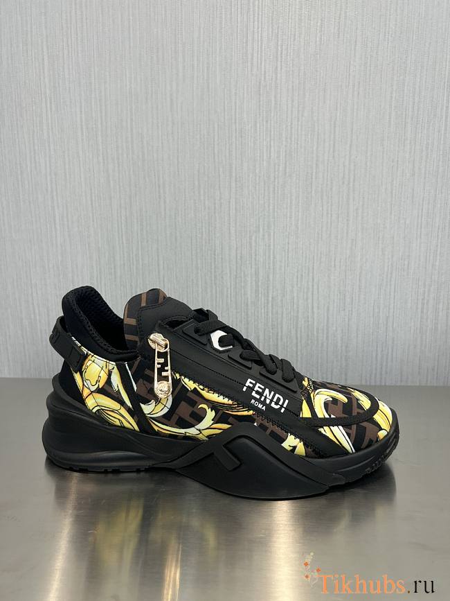 Fendi x Versace Sneaker Black  - 1