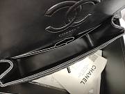 Chanel Flap Bag Black Hardware Caviar Black 25cm - 2