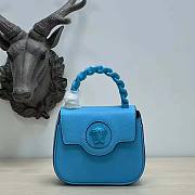 Versace La Medusa Mini Bag Blue 16x12x6cm - 1