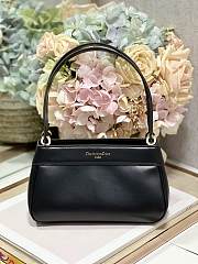 Dior Small Key Bag Black Box Calfskin 22 x 12.5 x 12 cm - 2
