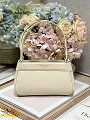 Dior Small Key Bag White Box Calfskin 22 x 12.5 x 12 cm - 3