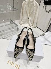Dior J'adior Slingbag Pump Black Heel 6cm - 4