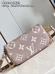 Louis Vuitton LV Ivy Wallet On Chain Grey 23.5 x 12 x 4.3 cm - 3