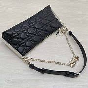 Dior Women Club Bag Black Cannage Lambskin 27 x 12 x 5 cm - 2