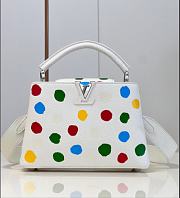 Louis Vuitton LV x YK Capucines White 27 x 18 x 9 cm - 1
