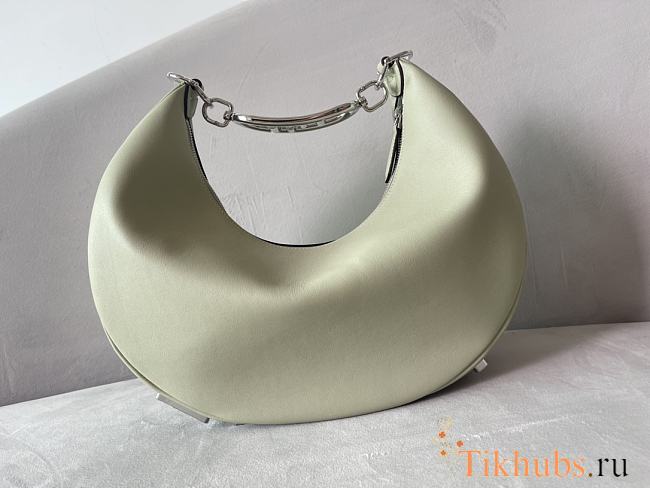 Fendi Graphy Medium Light green leather bag 36x30x11cm - 1