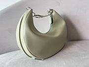 Fendi Graphy Medium Light green leather bag 36x30x11cm - 6