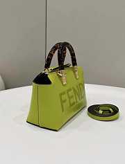 Fendi By The Way Mini Acid Green Bag 20.5x9x12cm - 4